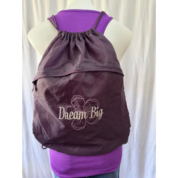 Thirty-One "Dream Big" Drawstring Backpack - Picture 2 of 13